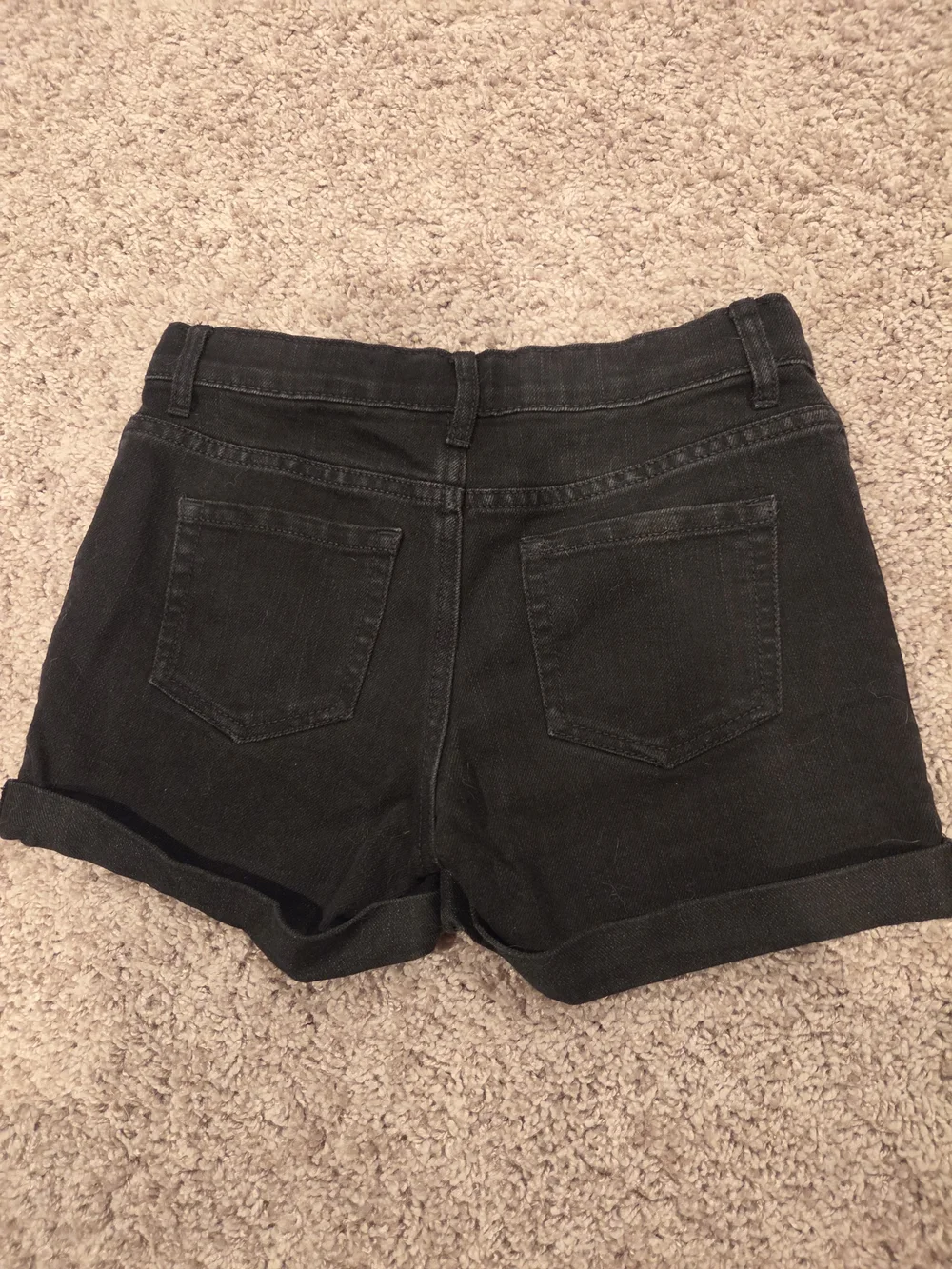 The Children's Place Girl's Black Shorts